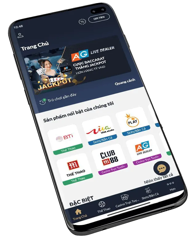 Giao diện ứng dụng betvnd app hiển thị bàn Baccarat trực tuyến trên màn hình điện thoại, với các tùy chọn đặt cược rõ ràng và dealer.